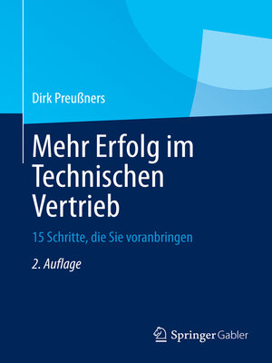 cover image of Mehr Erfolg im Technischen Vertrieb